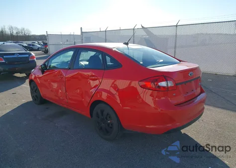 2013 Ford Fiesta Se from USA, damaged, VIN 03FADP4BJ5DM11858